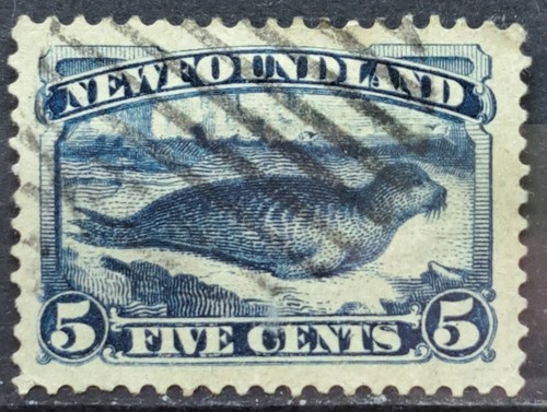 Newfoundland 1887 deep - 5c,