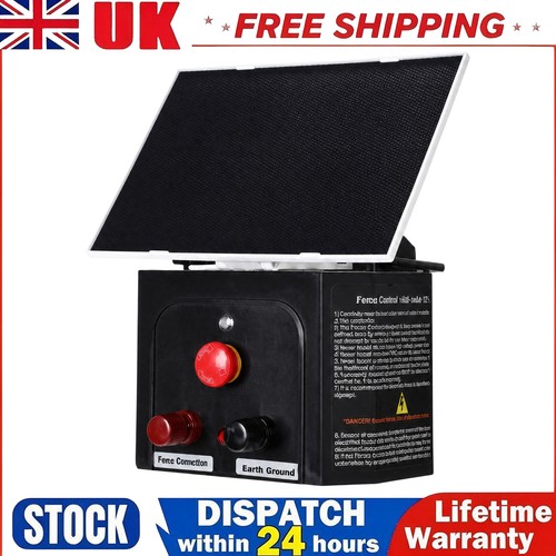 Solar electric fence energiser - electric,