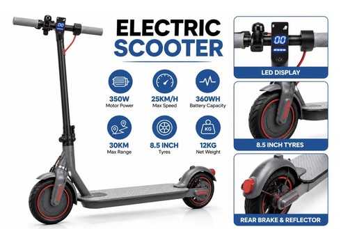 350w foldable electric - electric, scooter