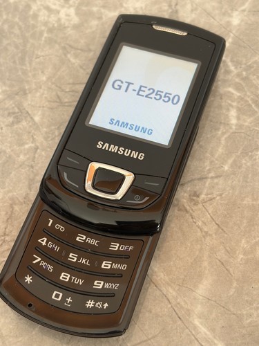 Samsung e2550 black slider - gt-e2550,