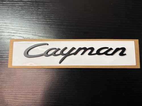 Porsche cayman matte - matte, black
