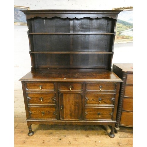 1920 antique oak dresser - antique,