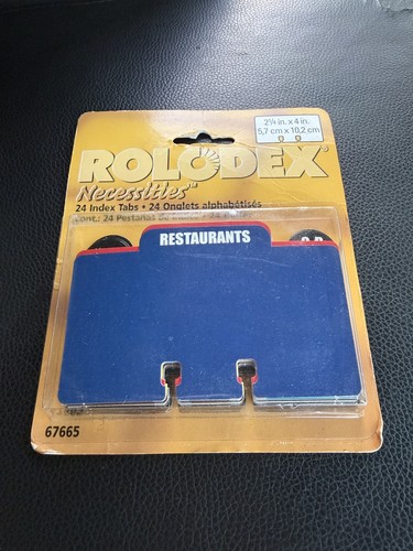 Brand new rolodex 67665 - new,