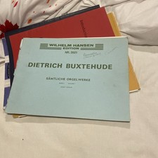 Buxtehude Organ Works Volume 1