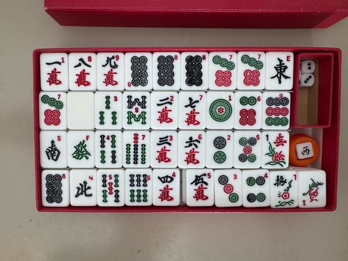 Vintage mah jong travel set - mah,