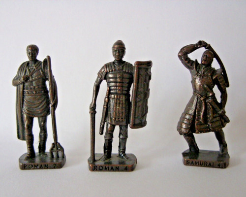 Vintage metal soldiers - metal, 2