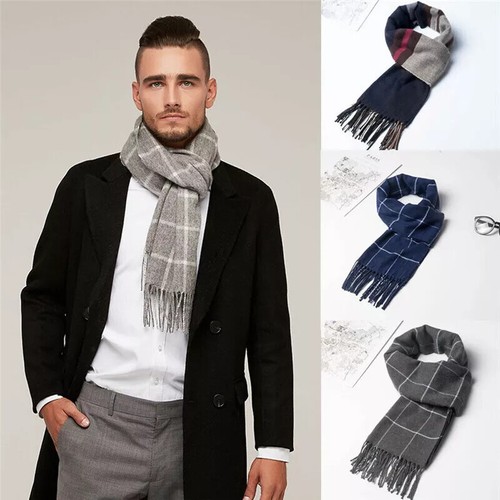 Mens cashmere scarf winter - scarf,