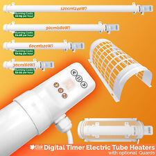 Low Energy Digital Timer Electric Tube/Tubular Heaters & Guards | 30cm-120cm
