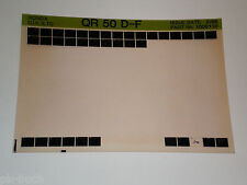 Microfich spare parts