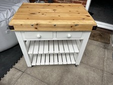 Reclaimed Timber Butchers Block Kitchen Island