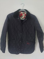 Barbour Women's JACKET Liberty Quilted Ladies Coat  Large 10/11 Blue