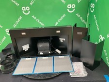 Stoves Chimney Cooker Hood  Pyramid 90cm ST RICHMOND CHIM 90PYR BLK #LF107616