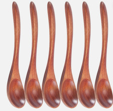 Wooden Spoons 6pcs, Honey
