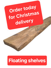 Rustic Floating Wooden Chunky