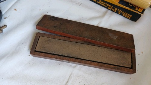 Small vintage sharpening stone - vintage,