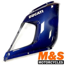 Ducati ST4S Right Hand Upper Fairing Panel in Blue | Genuine Ducati Part