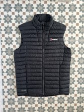 Berghaus Mens Vaskye Hydroloft Pertex Quantum Down Gilet Vest - Medium - Black