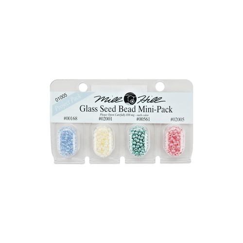Mill hill glass seed beads - mill,