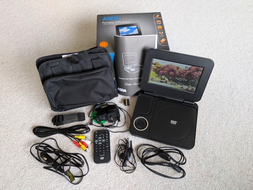 Portable dvd player with - player,