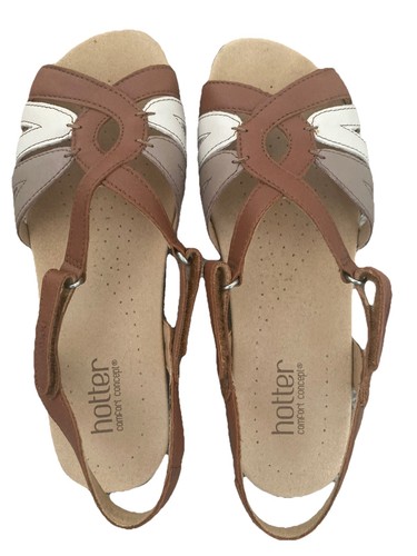 Hotter flare leather sandals - flare,