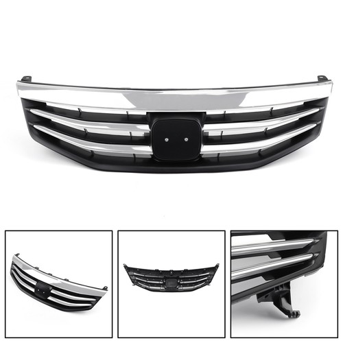 Front upper bumper hood black - bumper,