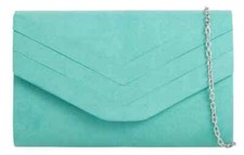 Women's Faux Suede Clutch Bags