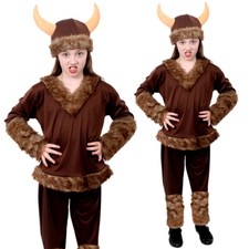 GIRLS VIKING COSTUME CHILDS