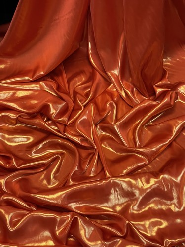 Orange gold shimmer - 1m,