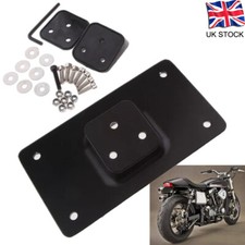 Black License Plate Number