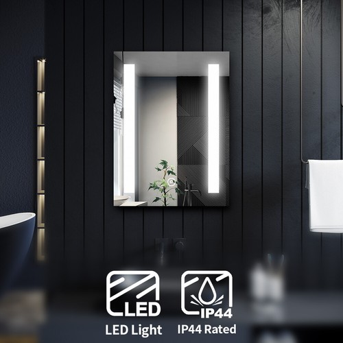 Led bathroom mirror cabinet - led, mirror/cabinet