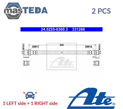 245225 03003 brake hose - brake, line