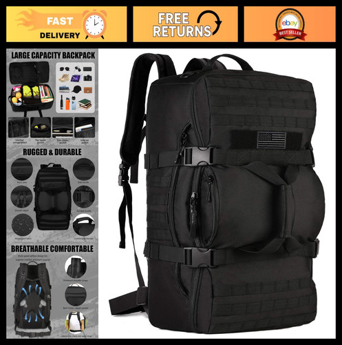 60l tactical travel backpack - travel,