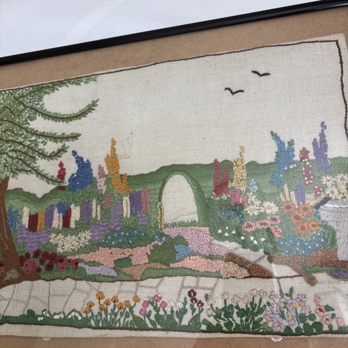 Vtg handmade tapestry - vtg,