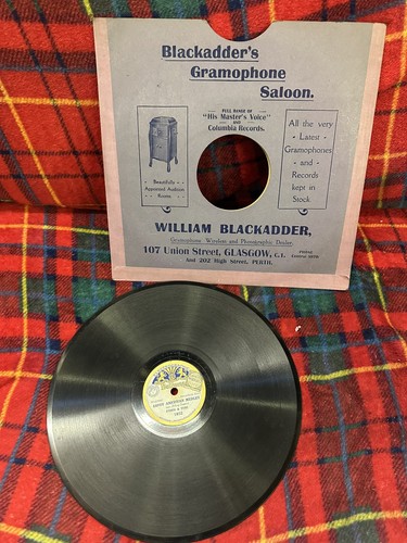 Gramophone shellac record - shellac, 78