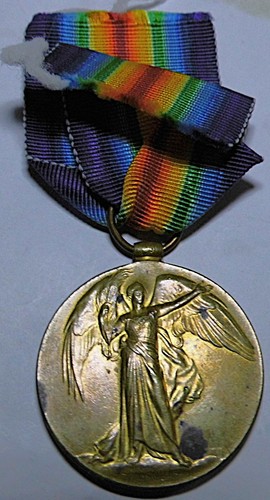 Ww1 victory medal pte - medal,