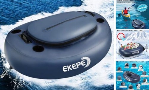 Inflatable kayak floating - inflatable,