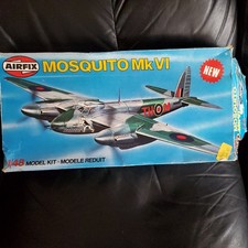 Airfix 1/48th DeHavilland Mosquito Mk.VI model kit with Tetse conversion parts