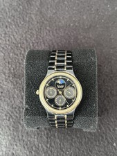 Vtg 80’s PVD Black/Gold Tone
