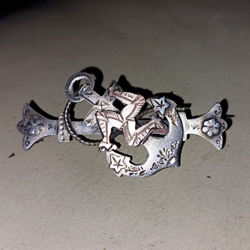 Antique edwardian silver naval - edwardian,