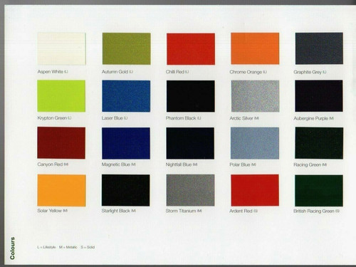 Lotus exterior colours - lotus,