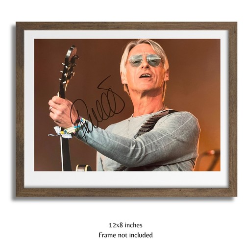 Paul weller hand signed - weller,