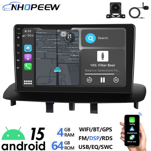 64gb carplay android 15 - 4+64gb,