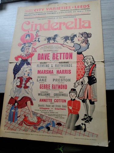 Pantomime theatre poster - pantomime,