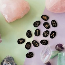 Wooden Rune Stones Set of 13
