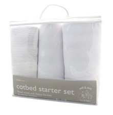 3 Piece Cot Bed Starter Set
