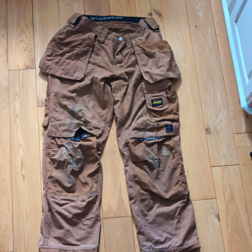 Snickers brown workwear cargo - snickers,