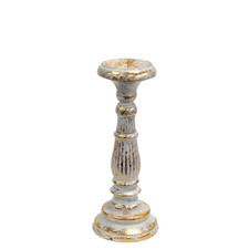 Small Candle Stand - White