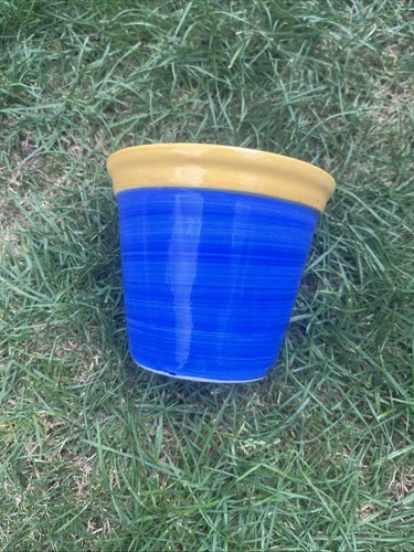 Plant pot blue - pot, and