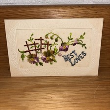 WW1 Silk Embroidered Postcards