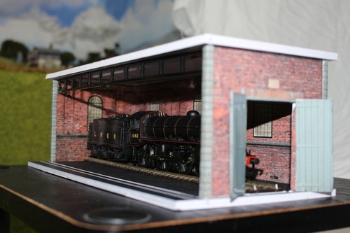 Gauge locomotive display - oo,